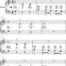 Lavender's Blue Easy Piano Sheet Music