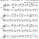 Greek Waltz Queen Victoria’s Coronation Easy Piano Sheet Music
