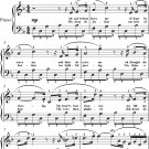 Ah Can'st Thou Leave Me Norma Easy Piano Sheet Music