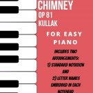 Ghost Up the Chimney Easy Piano Sheet Music Combo