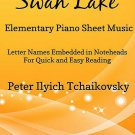 Swan Lake Elementary Piano Sheet Music