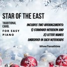 Star of the East Easiest Piano Sheet Music Combo