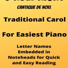 O Holy Night Easiest Piano Sheet Music