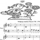 Elvira Madigan Beginner Piano Sheet Music 2nd Edition