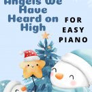 Angels We Have Heard on High Easy Piano Sheet Music