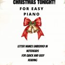 Everywhere Everywhere Christmas Tonight Easy Piano Sheet Music 2nd Edition