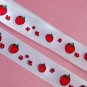 Cute Lolita Strawberry DIY Ribbon - 15 Yards