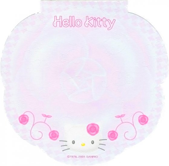 *Very Rare* Hello Kitty Embossed Camellia Memo Sheets