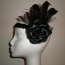 CORINE 20s LOOK BLACK HEADPIECE