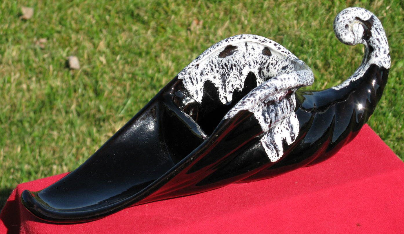 Vintage Horn of Plenty Art Pottery