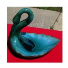 Blue Mountain Pottery- Large swan pottery art-Vintage piece