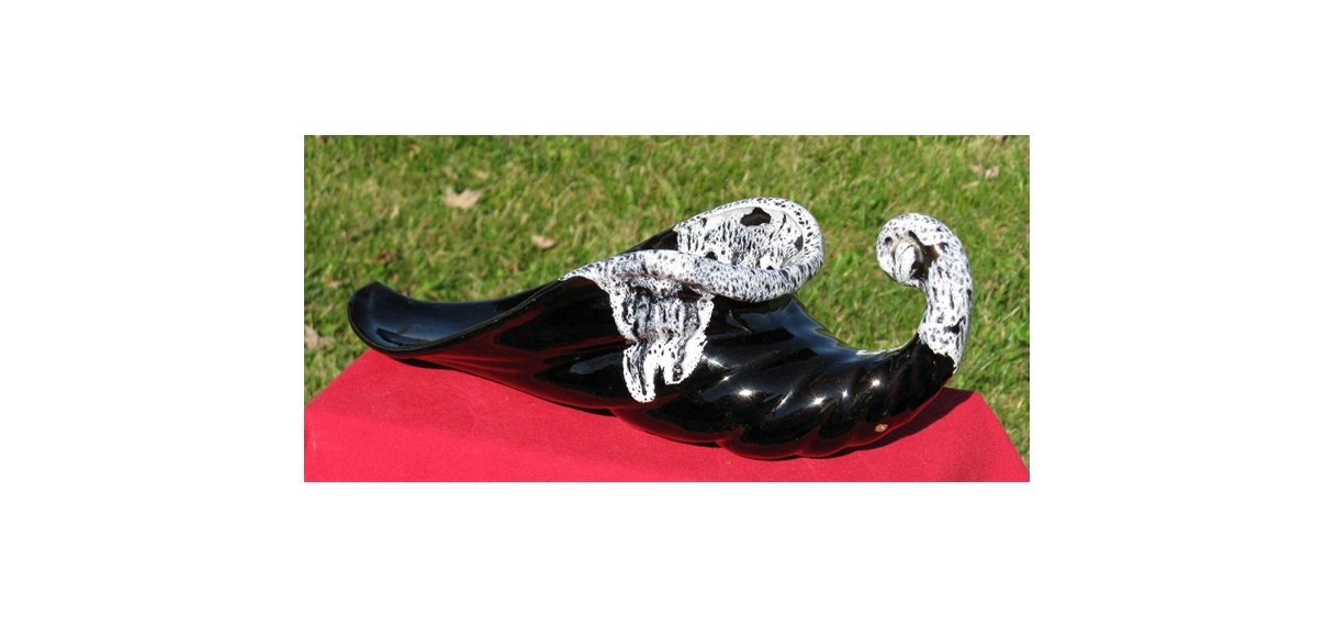 Vintage Horn of Plenty Art Pottery