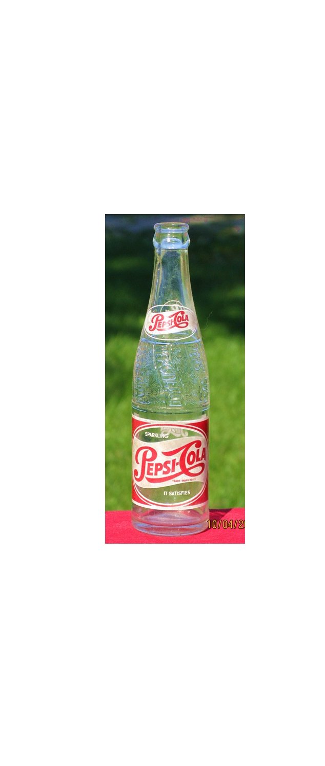 Vintage 1958 Pepsi -Cola Company of Canada Limited 10 oz. Bottle