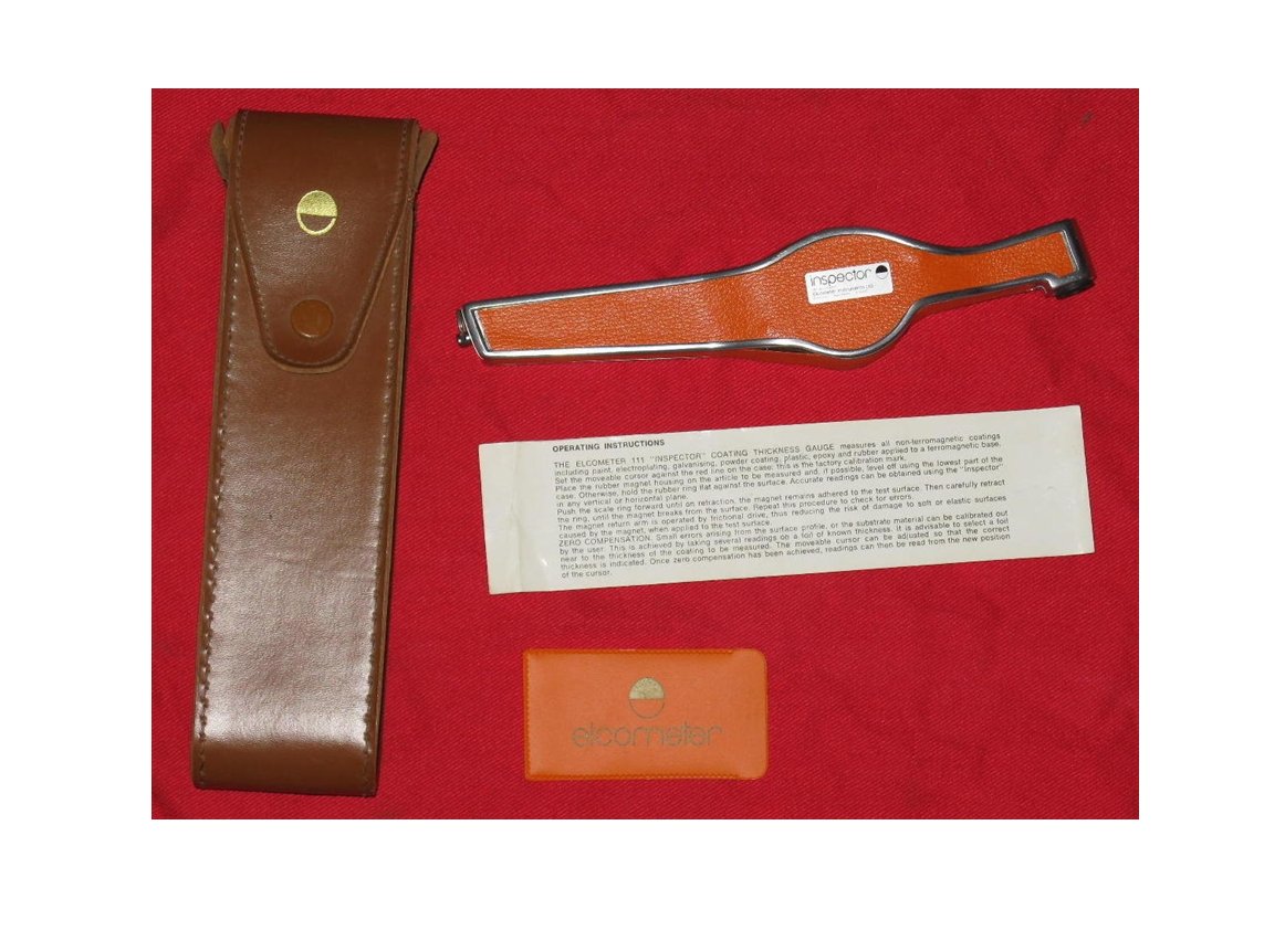 111 "Inspector" Coating Thickness GaugePrecision Tool