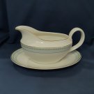 Royal Doulton Fine China New Romance Collection Etienne Gravy Boat with Platter