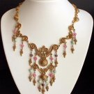 Vintage Victorian Revival Statement Necklace
