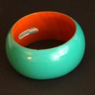 Vintage Green Super Chunky Bangle Bracelet India