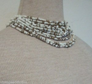 VintageFaux Opal Multi Layer Choker/Necklace