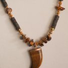 Vintage Southwestern Agate Stone Necklace/Pendant