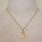 Vintage Lovely Cloisonne Pendant Chain Nekclace