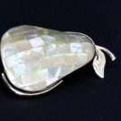 Vintage  LC  Mother Of Pearl Liz Clairborne Pin/Brooch