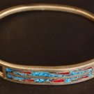 Vintage  Alpaca Mexico Southwestern Bracelet