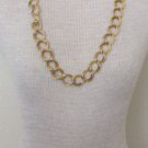 Vintage Chunky Double Linked Chain Necklace