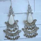 Vintage Art Deco Antique Chandelier Pierced Earrings