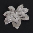 Vintage Sarah Cov Silver Leaf Beautiful Pin/Brooch