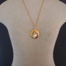 Outstanding Vintage  Locket Pendant Necklace Unworn
