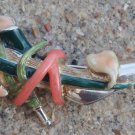 Cute Vintage Kenneth J Lane  Shoe Sterling Pin Brooch