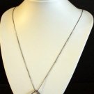 Vintage Sterling Mercasite Heart Necklace/Pendant 925