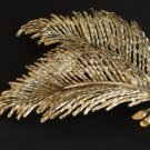Unique Vintage Palm Leaf Pin/Brooch