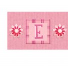 Pink Flower Alphabets
