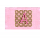 Pink-n-Brown Alphabets