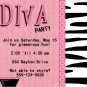 Diva Personalized Birthday Invitation