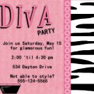 Digital Diva Personalized Birthday Invitation