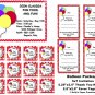 Digital Balloon Personalized Birthday Package