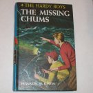 The Missing Chums by FRANKLIN W DIXON The Hardy Boys No 4 Hardback