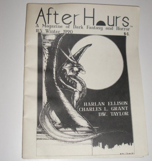 After Hours A Magazine of Dark Fantasy and Horror #5 Winter 1990 by HARLAN ELLISON