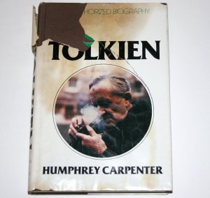 Tolkein Authorized Biography by HUMPHREY CARPENTER Hardcover Dust Jacket 1977
