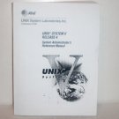 UNIX System V, Release 4 System Administrator's Reference Manual : Professional Technical Reference