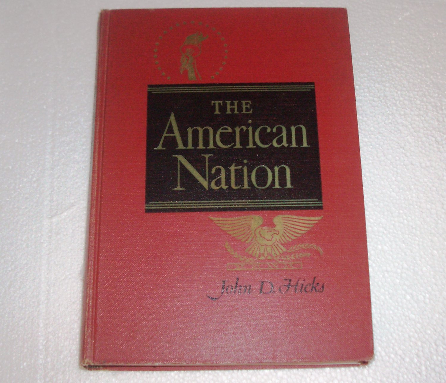 Lot of 2 JOHN D. HICKS Federal Union and American Nation Hardcover ...