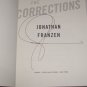 The Corrections by JONATHAN FRANZEN Hardcover 1st Edition 3rd Printing Signed 2001