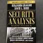 Security Analysis: Principles and Techniques by Benjamin Graham, David L. Dodd 2009 6th Ed