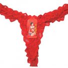 G String Panties Thong Ladies One Size New with Tags