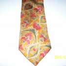 AUTHENTIC STYLISH Men Tie 100% SILK ITALY NEW  Floral