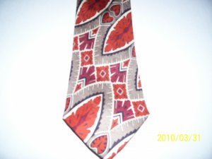 AUTHENTIC STYLISH Men Tie 100% SILK ITALY NEW  Floral