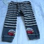 NEW BABY UNISEX LONG PANTS EMBROIDERY SIZE 9-12 MONTHS WITH TAG