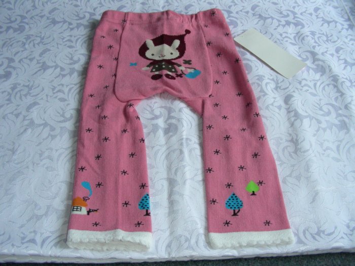 NEW BABY UNISEX LONG PANTS EMBROIDERY SIZE 12-24 MONTHS WITH TAG